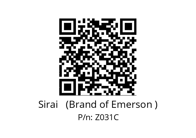   Sirai   (Brand of Emerson ) Z031C