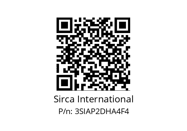   Sirca International 3SIAP2DHA4F4