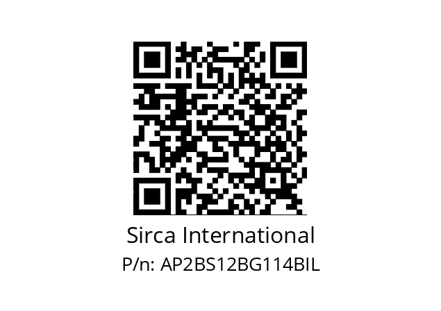   Sirca International AP2BS12BG114BIL