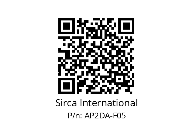   Sirca International AP2DA-F05