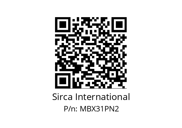   Sirca International MBX31PN2