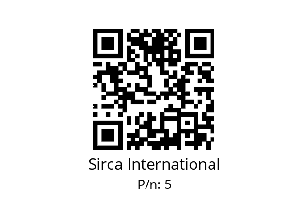   Sirca International 5