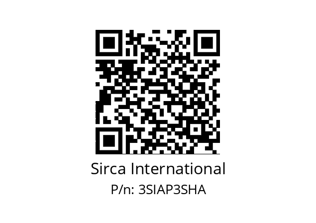   Sirca International 3SIAP3SHA