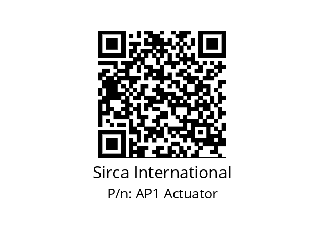   Sirca International AP1 Actuator