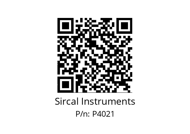   Sircal Instruments P4021