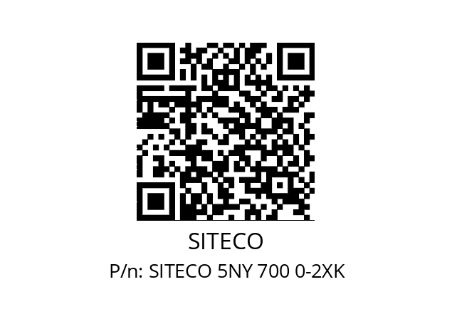   SITECO SITECO 5NY 700 0-2XK