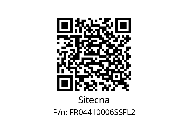   Sitecna FR04410006SSFL2