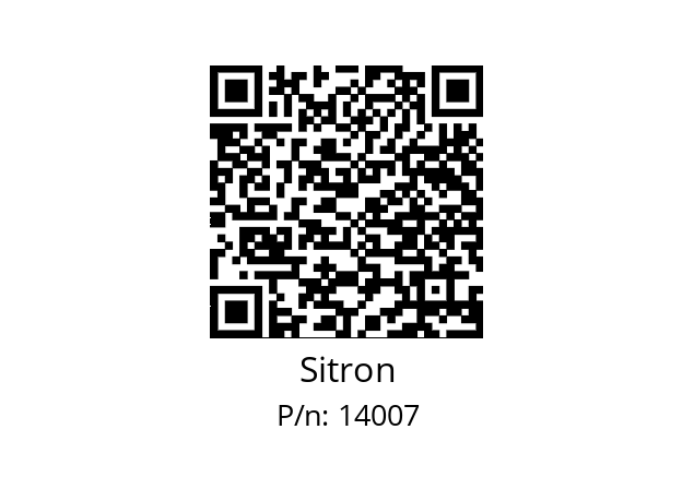  SST 01-10-062-112-05-H-1D1-0.5-J5 Sitron 14007