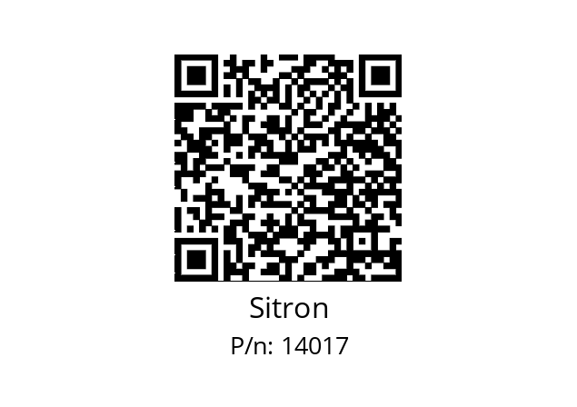  SST 01-10-016-008-10-H-1D1-0.5-J5 Sitron 14017