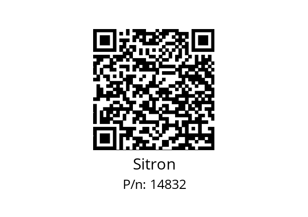  SST 02-070-032-20-H-1D1-0.5-J5 Sitron 14832