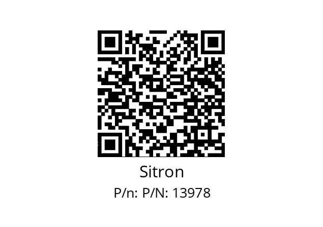  UPR-A 1500 TOR 24 CAl Sitron P/N: 13978