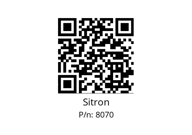   Sitron 8070