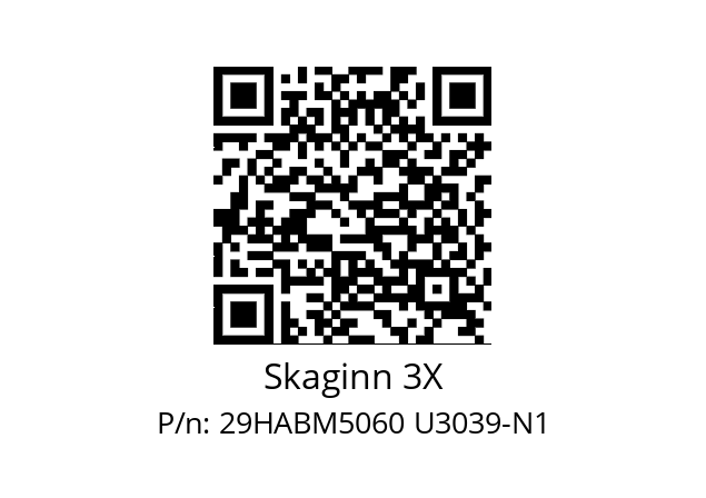   Skaginn 3X 29HABM5060 U3039-N1