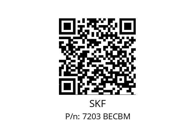   SKF 7203 BECBM