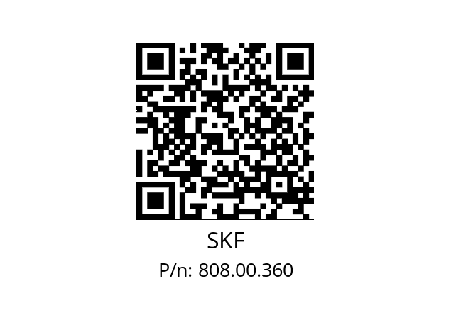   SKF 808.00.360