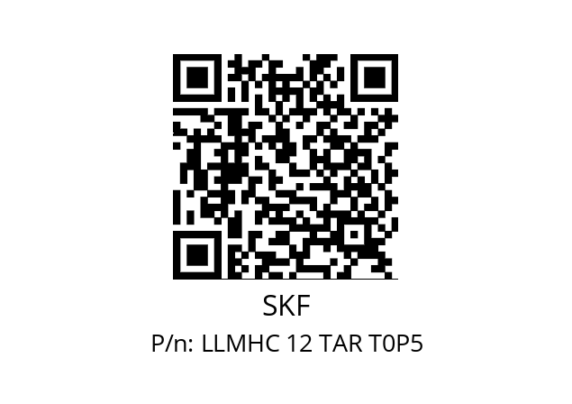   SKF LLMHC 12 TAR T0P5