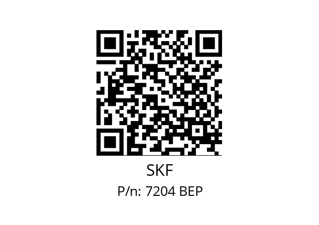   SKF 7204 BEP