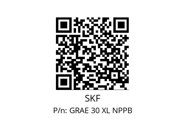   SKF GRAE 30 XL NPPB