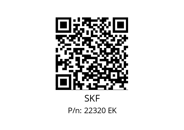   SKF 22320 EK