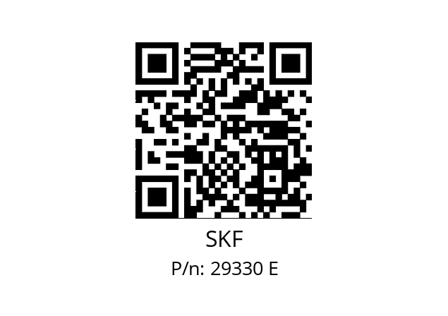   SKF 29330 Е