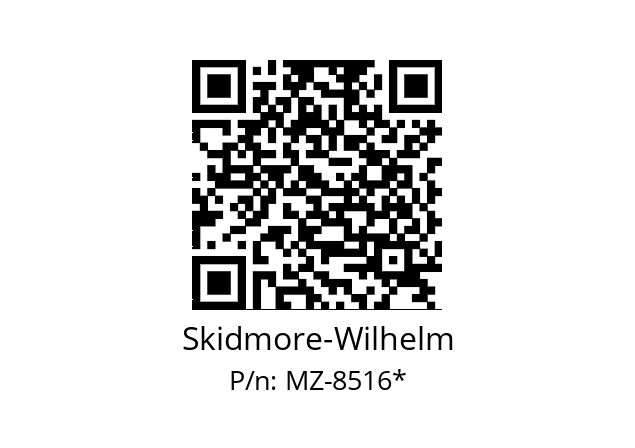   Skidmore-Wilhelm MZ-8516*