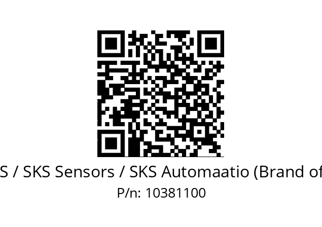   EPIC SENSORS / SKS Sensors / SKS Automaatio (Brand of Lapp Group) 10381100