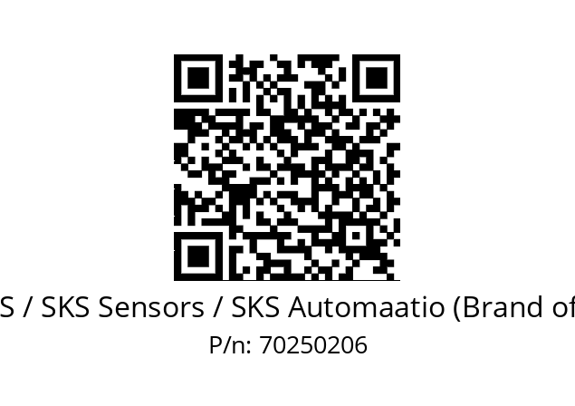   EPIC SENSORS / SKS Sensors / SKS Automaatio (Brand of Lapp Group) 70250206