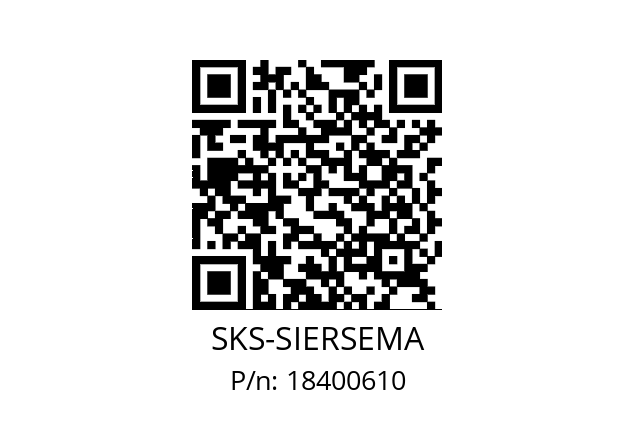   SKS-SIERSEMA 18400610