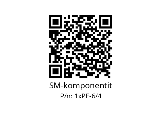   SM-komponentit 1xPE-6/4