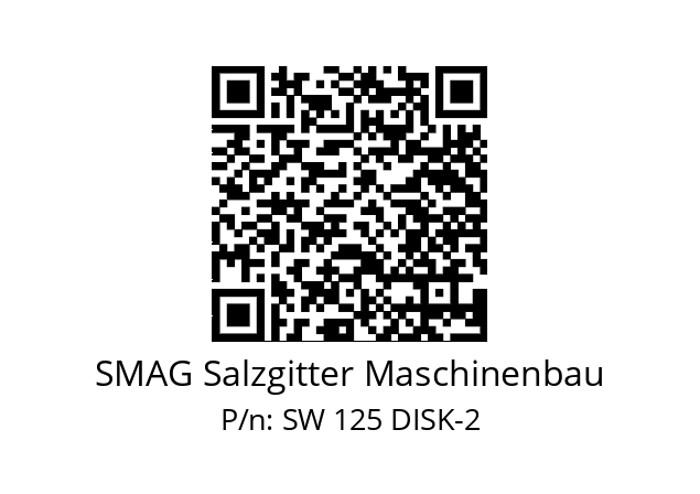   SMAG Salzgitter Maschinenbau SW 125 DISK-2