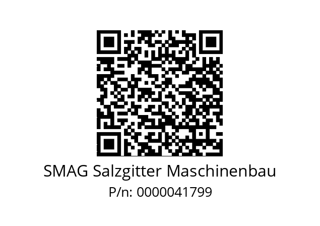   SMAG Salzgitter Maschinenbau 0000041799