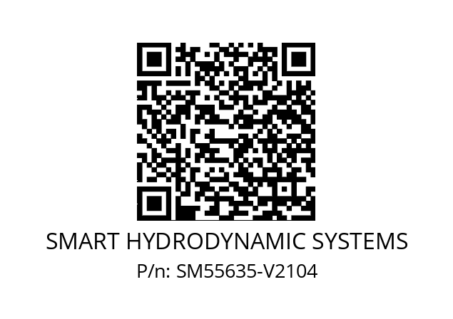   SMART HYDRODYNAMIC SYSTEMS SM55635-V2104