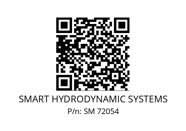   SMART HYDRODYNAMIC SYSTEMS SM 72054