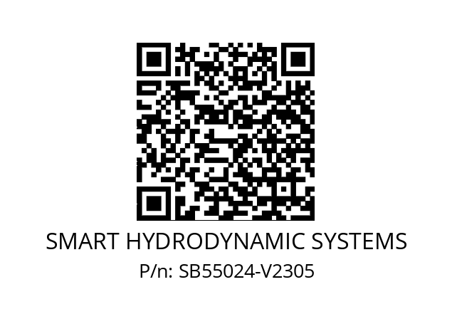   SMART HYDRODYNAMIC SYSTEMS SB55024-V2305