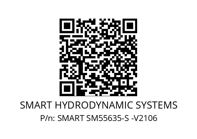   SMART HYDRODYNAMIC SYSTEMS SMART SM55635-S -V2106