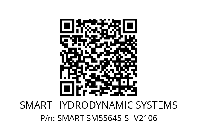   SMART HYDRODYNAMIC SYSTEMS SMART SM55645-S -V2106