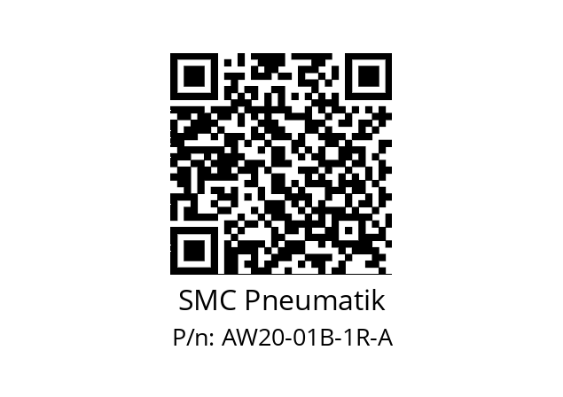   SMC Pneumatik AW20-01B-1R-A