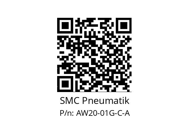   SMC Pneumatik AW20-01G-C-A