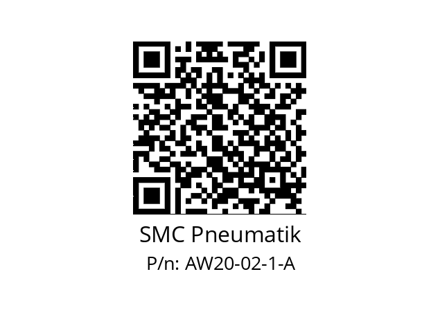   SMC Pneumatik AW20-02-1-A