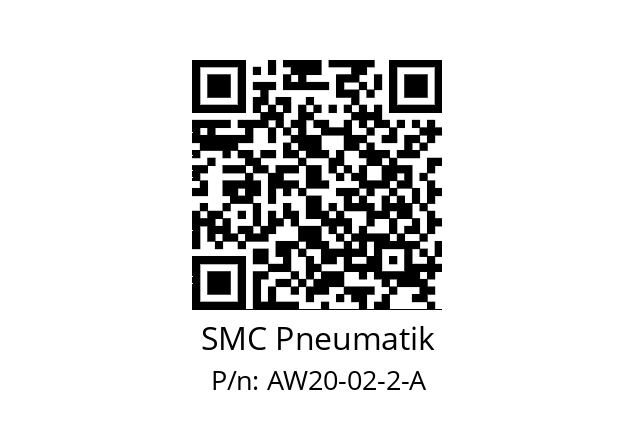   SMC Pneumatik AW20-02-2-A