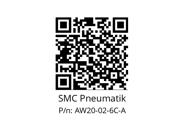   SMC Pneumatik AW20-02-6C-A