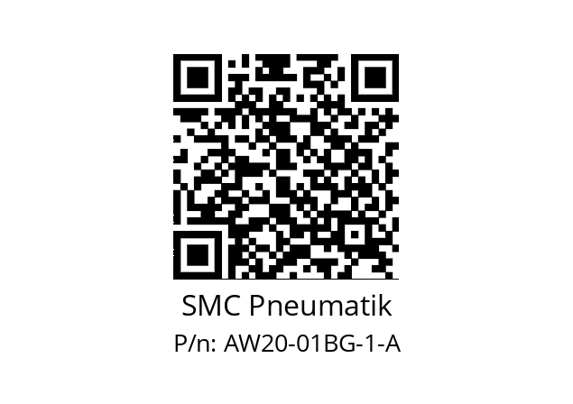   SMC Pneumatik AW20-01BG-1-A