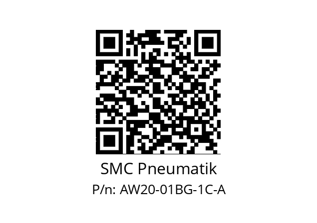   SMC Pneumatik AW20-01BG-1C-A