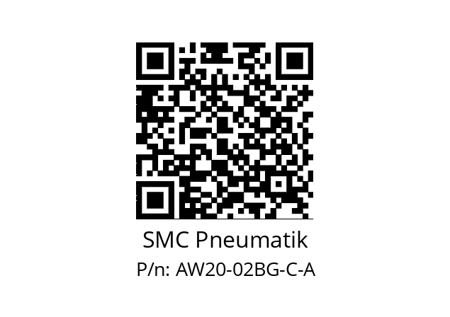   SMC Pneumatik AW20-02BG-C-A