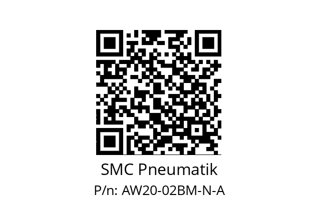   SMC Pneumatik AW20-02BM-N-A