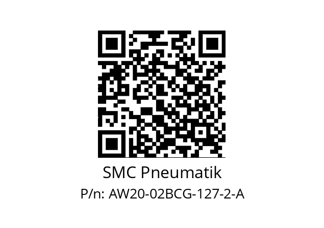   SMC Pneumatik AW20-02BCG-127-2-A