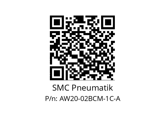   SMC Pneumatik AW20-02BCM-1C-A