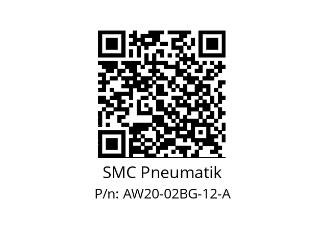   SMC Pneumatik AW20-02BG-12-A