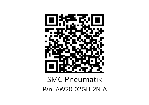   SMC Pneumatik AW20-02GH-2N-A