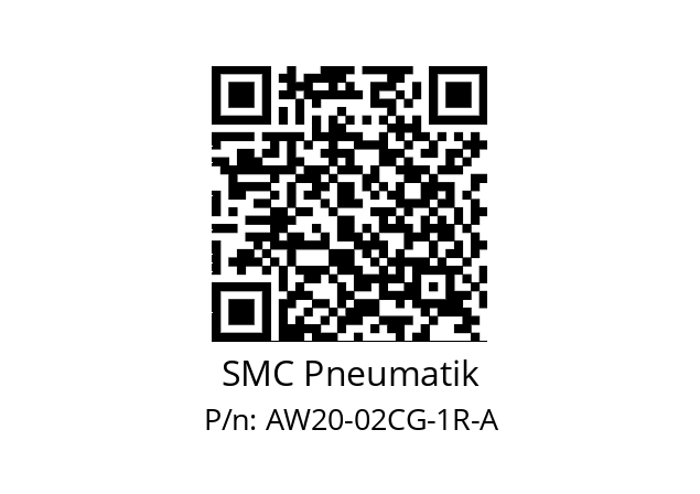   SMC Pneumatik AW20-02CG-1R-A